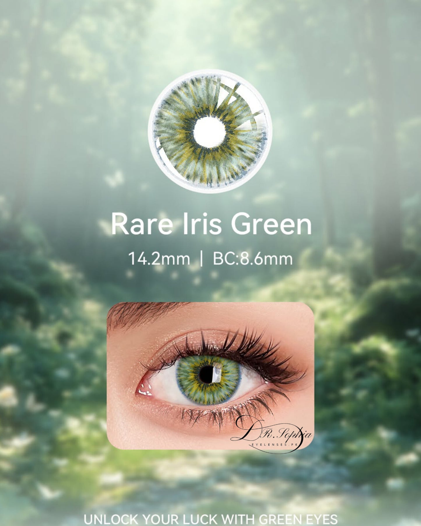 Rare Iris Green